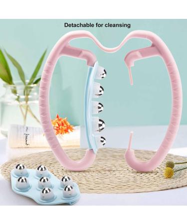Muscle Massage Roller with Steel Balls | Pain Relief & Cellulite Reduction | Portable for Legs Neck & Arms - Buy Online on GoSupps.com