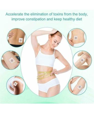 60 x Magnetic Navel Detox Pads - Herbal Fat Burning Patches for Sleep & Weight Loss (40 Pieces) | International Shipping - Buy Online on GoSupps.com