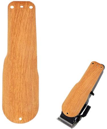 Electric Hair Cutter Cover Durable Electric Hair Clipper Protective Shell for Professional Use Hair Clipper Modification (Electroplated Wood Grain Color) - Buy Online on GoSupps.com
