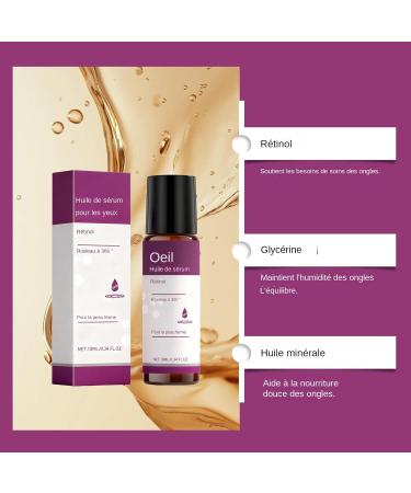  WJnflQN Eye Contour Oil | 10ml Moisturizing Roller Eye Oil for Women | For Men and Women Reduces Crow's Feet Smoothes Skin Diminishes Dark Circles and Puffiness - Buy Online on GoSupps.com