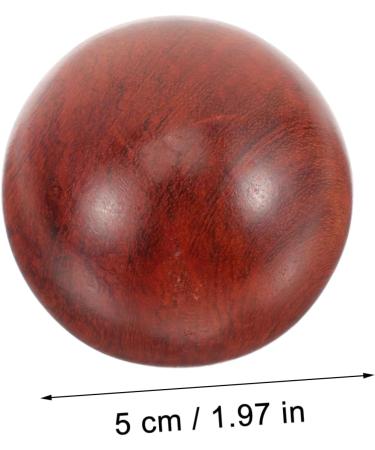 Partykindom Gymnastics Ball Set - Handmade Wooden Hand Massage Balls for Stress Relief & Health - Buy Online on GoSupps.com