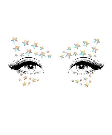 Leg Avenue Women's Adhesive Face Jewels Sticker Celeste One Size