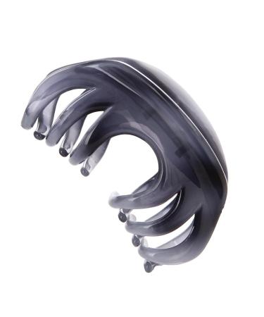 LONEEDY No-slip Grip Large Crystal Plastic Octopus Jaw Clips Hair Claw Banana Clips for Women Gray