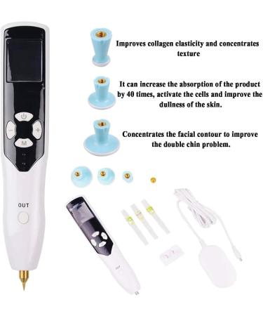  HDaspijh Ozone Fibroblast Plasma Pen for Face Lifting Wrinkle Removal Freckle and Mole Removal Eyelid Lifting 8 Energy Levels 7 Replacement Heads LCD Screen - Buy Online on GoSupps.com