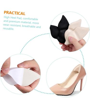 TENDYCOCO 12 Pairs High Heel Half Pads - Self-Adhesive Cushion Grips for Big Shoes | Comfortable Foam Heel Pads in Assorted Colors - Buy Online on GoSupps.com