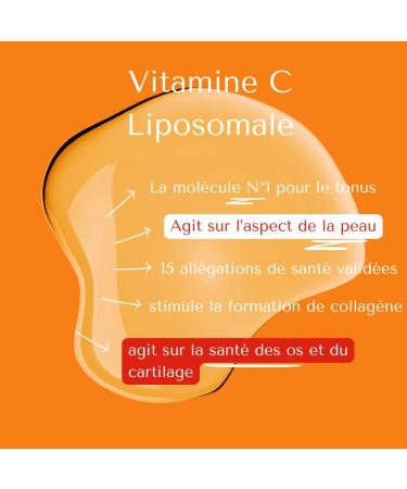 Vitamine C Liposomale 120mg 150% des apports journaliers recommand s AJR - Immunit Fatigue Antioxydant Peau 30 G lules Cure 1 Mois Ydile Fabriqu e en France - Buy Online on GoSupps.com