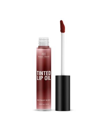 Botanic Hearth Tinted Lip Oil - Moisturizing Deep Red Lip Gloss for Dry Lips | Lightweight & Non-Greasy | 0.3fl oz - International Shipping Available - Buy Online on GoSupps.com