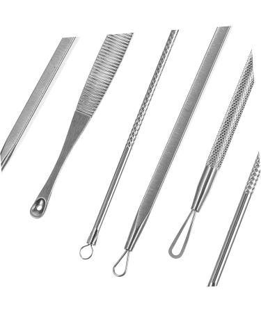 MAGICLULU 1 Set Blackhead Removal Tool Professional Needle Portable Remover Stainless Steel Blackhead Accessory Household Remover Stainless Blackhead Tool Daily Use Needle - Buy Online on GoSupps.com