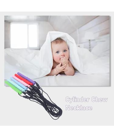 6-Piece Sensory Dental Necklace Set | Food-Safe Silicone Chewing Necklaces for ADHD | Soothing & Soft Teething Solutions - Buy Online on GoSupps.com