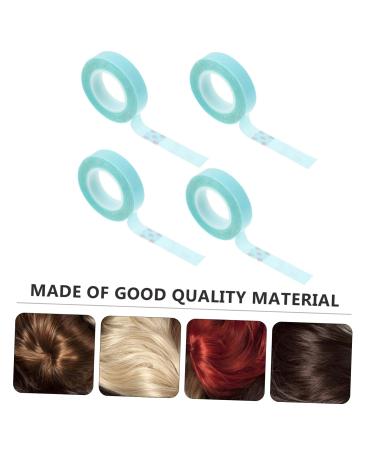 DOITOOL 4 Rolls Wig Double Sided Tape Hair Extension Tape Double Sided Extension Tape Lace Wig Duct Tape Waterproof Hair Extension Sticker Waterproof Wig Tape Double Back Adhesive Tape - Buy Online on GoSupps.com
