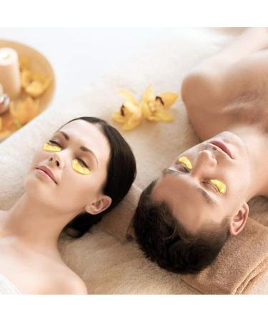 NYKKOLA Gold Collagen Eye Mask - Anti-Aging & Moisturizing Gel Pads for Dark Circles, Puffiness & Wrinkles (10 Pairs) - Buy Online on GoSupps.com