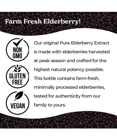 Norm's Farms Elderberry Extract & BeeWellness Syrup w/Pure Honey Bundle 2PK - Immune Support Elderberry Syrup for Kids & Adults - Made in USA Natural Ingredients Vegan Gluten-Free Non GMO (8 Oz) Elderberry Extract + Bee  - Buy Online on GoSupps.com