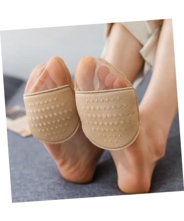 Buy 5 Pairs Invisible Half Socks for Women - Non-Slip Toe Topper & Liner Socks for High Heels & Slippers - Buy Online on GoSupps.com