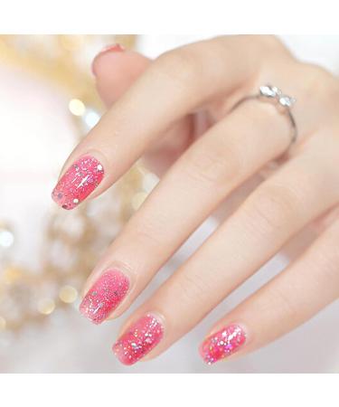 Beautfave Glitter Pink Peel-Off Nail Polish - Quick Dry, Long Lasting DIY Nail Art - Buy Online on GoSupps.com