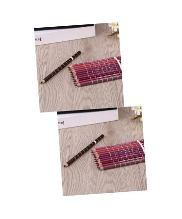 PRETYZOOM Lipliner Pencils Pieces Waterproof Lipliner Pencil Water Resistant Waterproof Eyebrow Pen