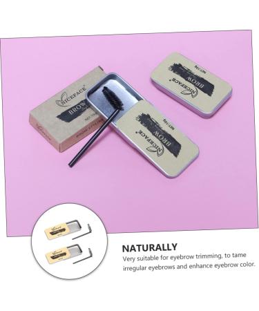 FOMIYES 2 Sets Eyebrow Soap Brow Cream Brow Styling Cream Cosmetic Supplies Eyebrow Trimming Cosmetics Miss - Buy Online on GoSupps.com