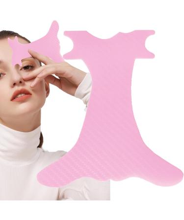 Eyebrow Stencil Lipstick Applicator Guide Tool Quick Eye Makeup Tool Multifunctional Eyebrow Positioning Tool for Women Girls Pink - Buy Online on GoSupps.com
