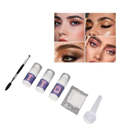 Quick-Drying Eyebrow Dye Set for Women - Black Brown | At-Home Color | Welding-Resistant & Immediate Results - Buy Online on GoSupps.com