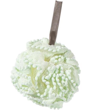 Buy Soft Exfoliating Bath Mesh Sponge - Large Green Shower Ball for Men & Women - Rich Dense Foaming - Buy Online on GoSupps.com