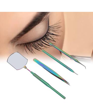 Ocitan 360-Degree Turn Extension Tweezer Set Non-Slip Handles Removable Design Glass Edge for Eyelash Extensions Best for Professionals - Buy Online on GoSupps.com