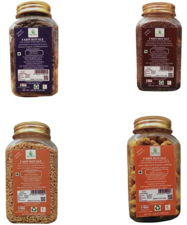 Farm Royale Spice combo||Long Pepper/Pippali Turmeric Whole Methi Dana Whole Black Mustard Beej ||(200gm 200gm 250gm 200gm)||100% Pure and Natural||Export Quality||Hand picked materrial - Buy Online on GoSupps.com