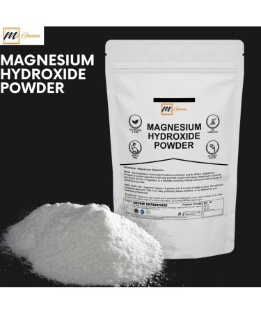 mGanna Magnesium Hydroxide Powder 454 GMS / 1 lbs - Buy Online on GoSupps.com