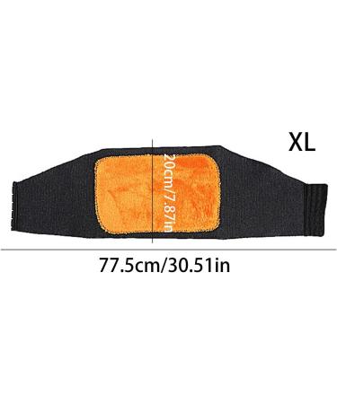 Rianpesn Adjustable Plush Waist Warmth Belt - Three-Row Thickened Thermal Belly Warmer for Back Relief | Cozy XL Design - Buy Online on GoSupps.com