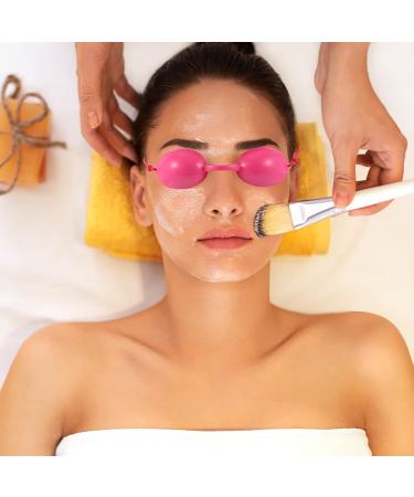 HEALLILY Safety Eye Cover Tanning Goggles Light Eye Goggles Blackout Eye Shield Adult Women Men Tanning Bed Eye Cover Rosy Tanning Bed Goggles - Buy Online on GoSupps.com