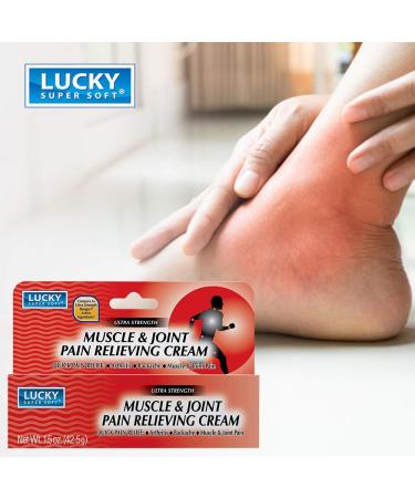 Buy Lucky Super Soft Muscle & Joint Pain Relieving Cream - 1.5 Ounce | Fast International Shipping - Buy Online on GoSupps.com
