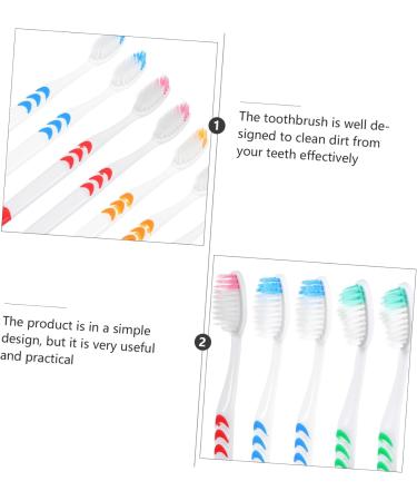 30 Pack Disposable Travel Toothbrushes - Affordable Hotel Clean Tools for On-the-Go - Buy Online on GoSupps.com