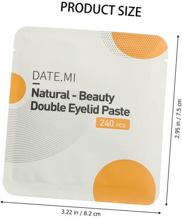 Mikinona 3 Sets Double Eyelid Sticker Breathable Eyelid Tape Double Eyelid Tape Eye Makeup Tool Eyelid Strips Eye Makeup Supplies Invisible Eyelid Tape Eyelid Lift Strips - Buy Online on GoSupps.com