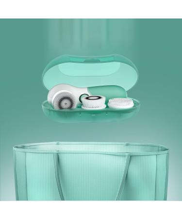 TOUCHBeauty Electric Facial Cleansing Brush with Case - TB-14838 Green - Buy Online on GoSupps.com