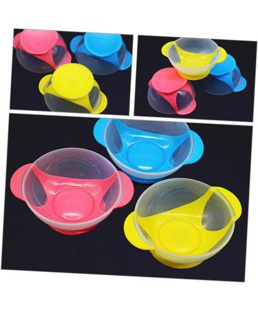 FRCOLOR 1 Set Hair Dye Bowl Hairdressing Hair Dye Set Mixing Cup Tool for the Eye Plate Suction Cup Hair Dye Brush Hair Dye Brush Baking Oil Mould Bowl Hair Dye Mixing Bowl Painting - Buy Online on GoSupps.com
