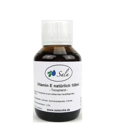Sala Vitamin E natural Tocopherol (100 ml glass bottle)