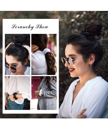 Lilysilk 100% Silk Hair Rings for Women - Soft Ponytail Holder & Hair Tie (Altrosa 1 Piece) - Eco-Friendly Packaging - Buy Online on GoSupps.com