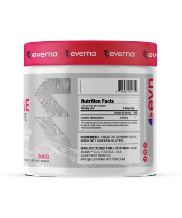Premium Creatine Monohydrate Powder - Unflavored 10.58oz (300g) - 100% Pure 100 Servings - International Shipping Available - Buy Online on GoSupps.com