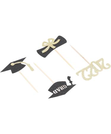 Graduation Cake Toppers Graduation Cake Inserts Beautiful Safe for Cakes for Graduation Decoration - Buy Online on GoSupps.com