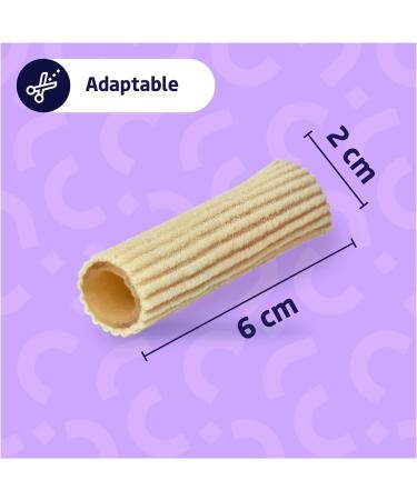 Feet BCN Gel Finger Protection - Extra Thick Gel Fingertips for Ultimate Finger & Nail Protection - 3 Units Large Size (20mm x 60mm) - Buy Online on GoSupps.com