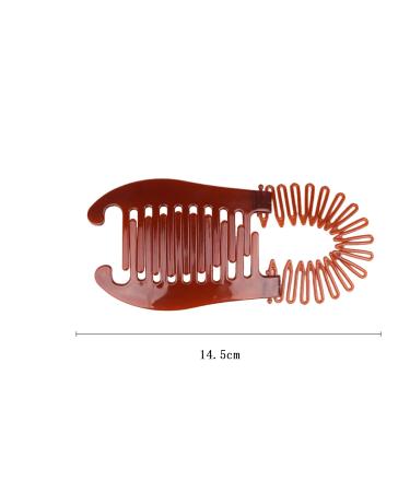 4 Pcs Flexible Plastic Banana Hair Clips - Hair Accessories for Women - Buy Online on GoSupps.com