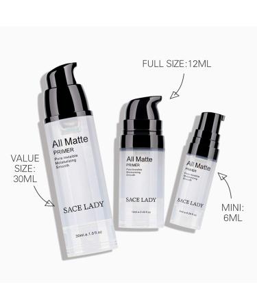 SACE LADY Invisible Pore Foundation Primer - Matte & Oil-Control Gel - 12ml/0.4Fl Oz - Buy Online on GoSupps.com