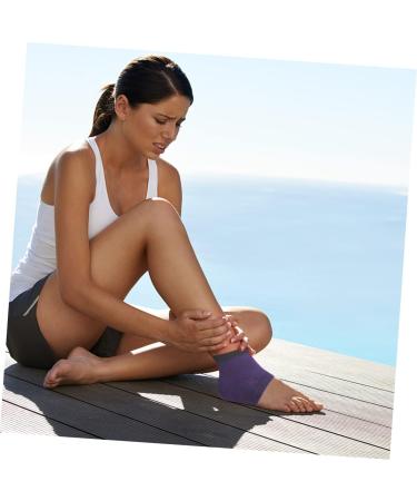 FRCOLOR 15 Pairs Moisturizing Socks Heel Sleeves for Cracked Heels Heel Protectors Ankle Foot Moisturising Socks Foot Spa Socks Foot Lotion Silicone Breathable Socks Summer Purple - Buy Online on GoSupps.com