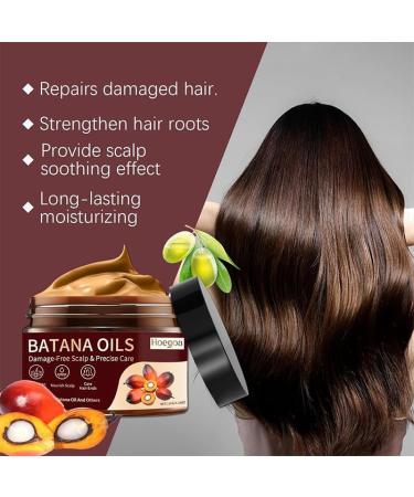 Batana Oil Organic Batana Oil For Hair Growth Organic Botana Oil Hair Growth Bantan Oil For Hair Growth & Prevent Hair Loss Increases Shine Enhances Thickness Damaged Hair Repair for Men Women - Buy Online on GoSupps.com