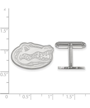 Florida Gators Sterling Silver Logo Cuff Links - Officially Licensed - Buy Online on GoSupps.com