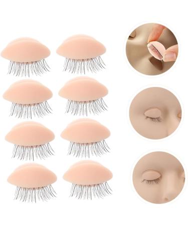4paires Moule Entra nement Pour Cils Moule Pour Yeux D tachable Silicone Kaki - Buy Online on GoSupps.com