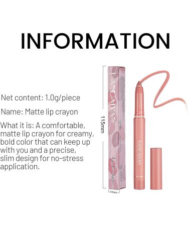 Lip Liner Creamy- Lip Liner Pencil Lip Liner with Sharppens -Vegan Cruelty Free-Matte Lip Liner Smooth and Soft - Precise And Define -Easy to Use liner (02# Peach) - Buy Online on GoSupps.com