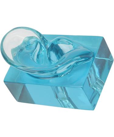 Professional Piercings Practice Ear Model - Waterproof Acrylic Blue Transparent Display for Sound Aids & Teaching Tools | International Shipping Available - Buy Online on GoSupps.com