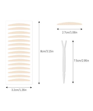 180 Pieces Invisible Eyelid Strips - Breathable Tapes in 2 Sizes | Eyelid Sticker & Strips for a Perfect Lift - Buy Online on GoSupps.com