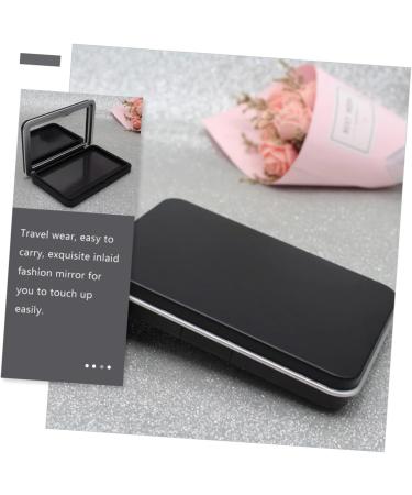 DOITOOL 4 Pcs Eyeshadow Travel Supplies Matte Blush Makeup Boxes with Mirror Storage Box Empty Box Mix - Buy Online on GoSupps.com