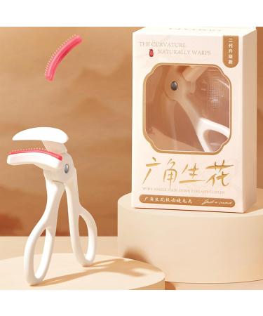 Eyelash Curler Eyelash Curler with Comb Eyelash Curler for Travel Makeup Curved Eyelash Curler for Natural Long-Lasting Curls Comfortable Grip - Buy Online on GoSupps.com