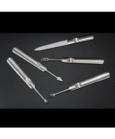 POPETPOP Dead Skin Fork Cuticle Trimmer Dead Skin Remover Nail Tools Cuticle Pusher Manicure Tools Removal Fork Gel Remover for Nails Nail Polish Portable medium As Shown - Buy Online on GoSupps.com